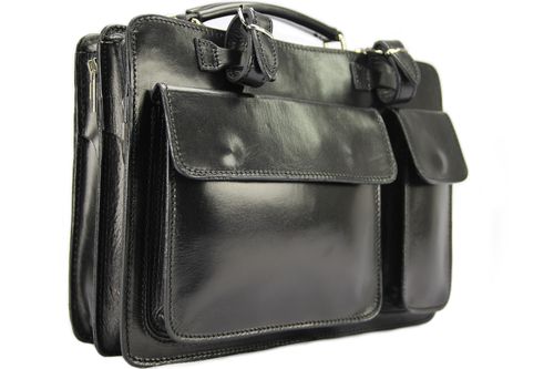 Luxus Business- und Laptoptaschen Schwarz M